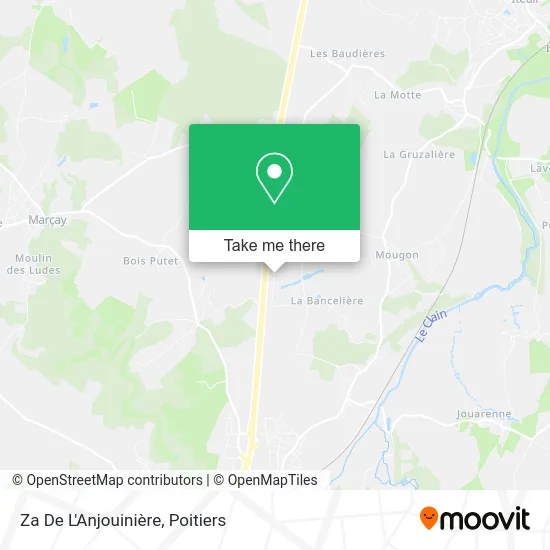 Za De L'Anjouinière map