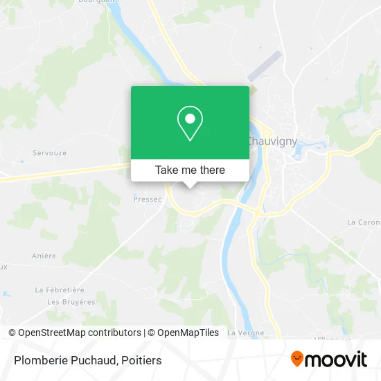 Plomberie Puchaud map