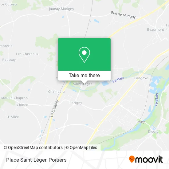 Place Saint-Léger map