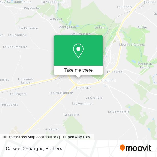 Caisse D'Épargne map