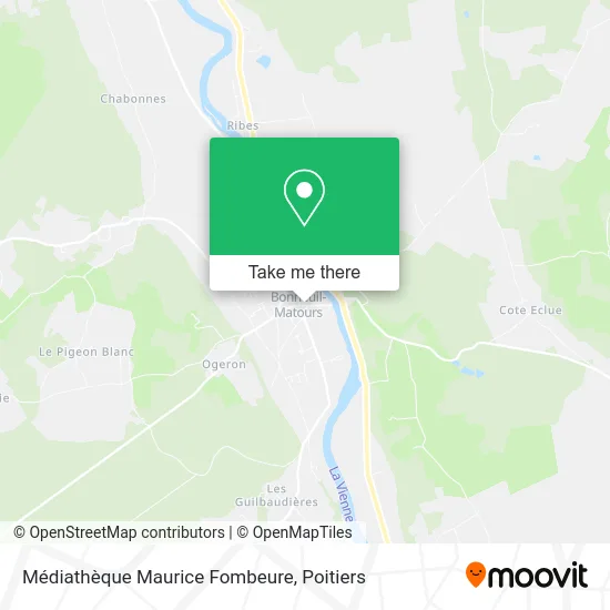 Médiathèque Maurice Fombeure map