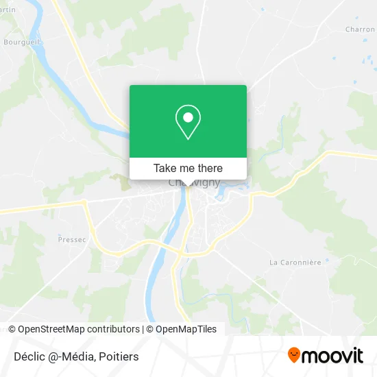 Déclic @-Média map
