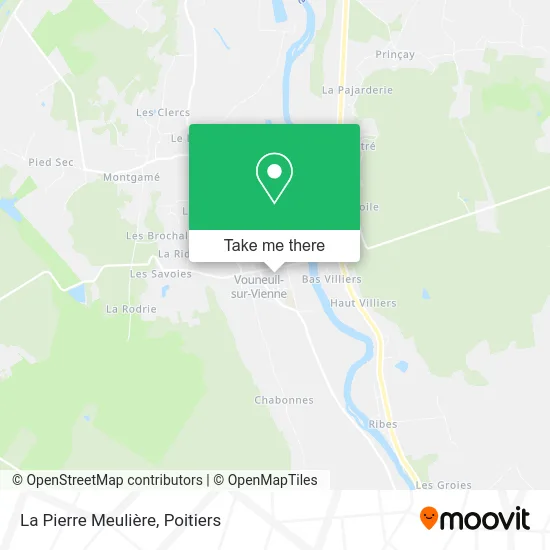 La Pierre Meulière map