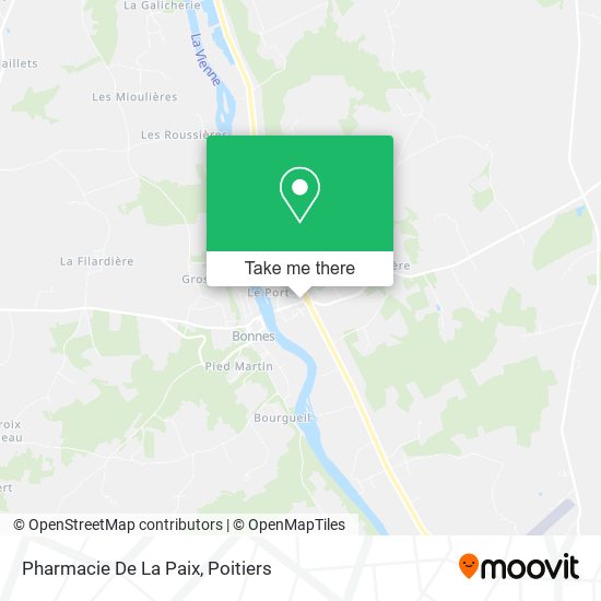 Pharmacie De La Paix map