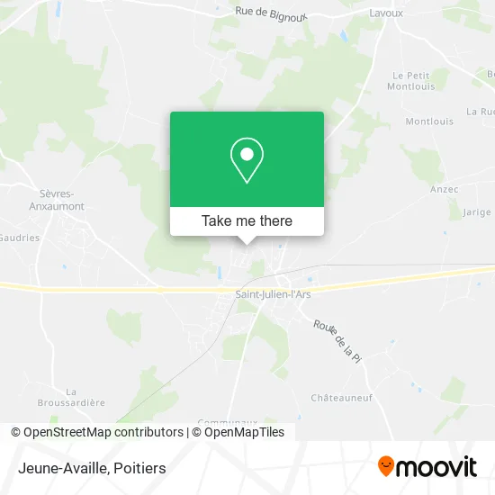 Jeune-Availle map