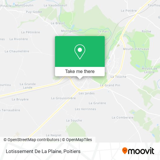 Mapa Lotissement De La Plaine