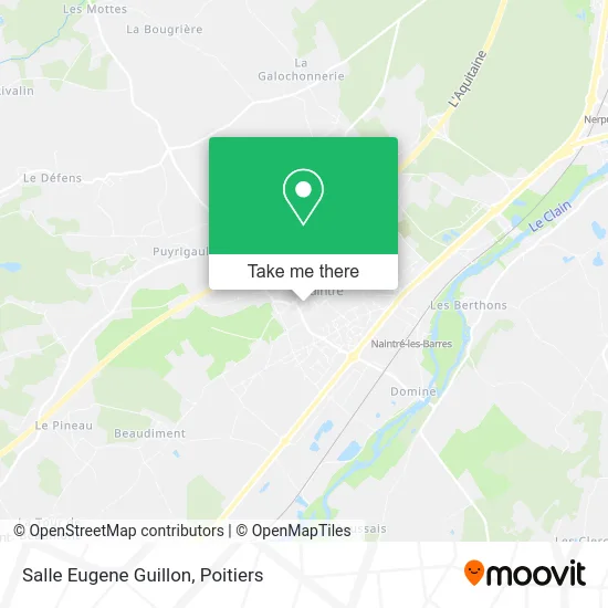 Salle Eugene Guillon map