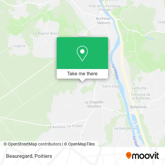 Beauregard map