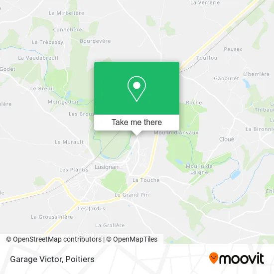 Garage Victor map