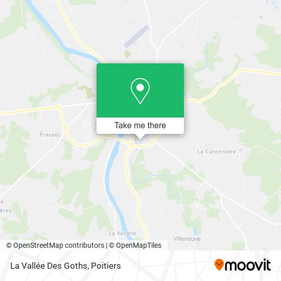 La Vallée Des Goths map