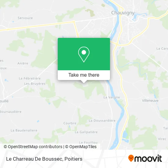 Le Charreau De Boussec map