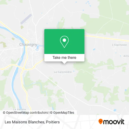 Les Maisons Blanches map