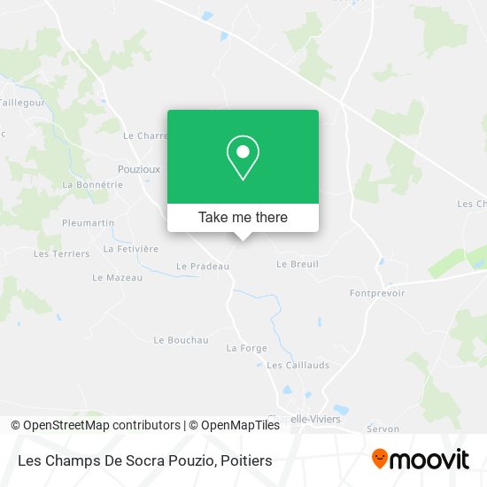 Les Champs De Socra Pouzio map
