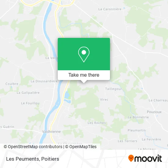Les Peuments map