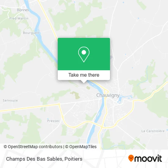 Champs Des Bas Sables map