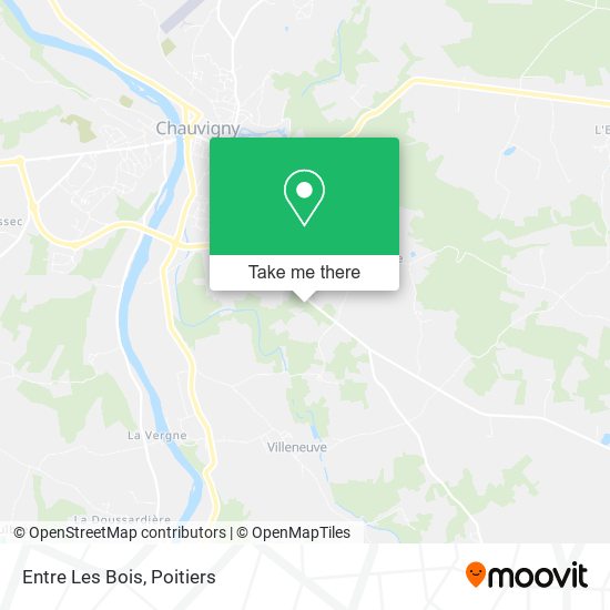 Mapa Entre Les Bois
