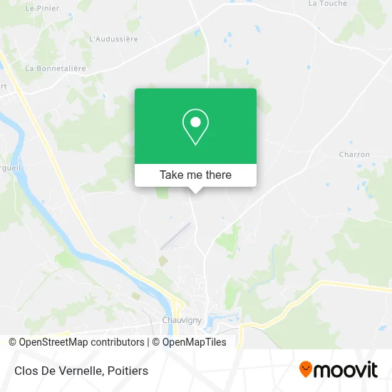 Clos De Vernelle map