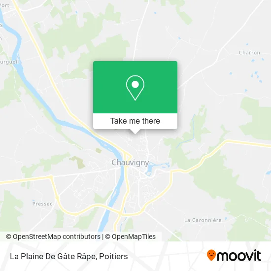 La Plaine De Gâte Râpe map