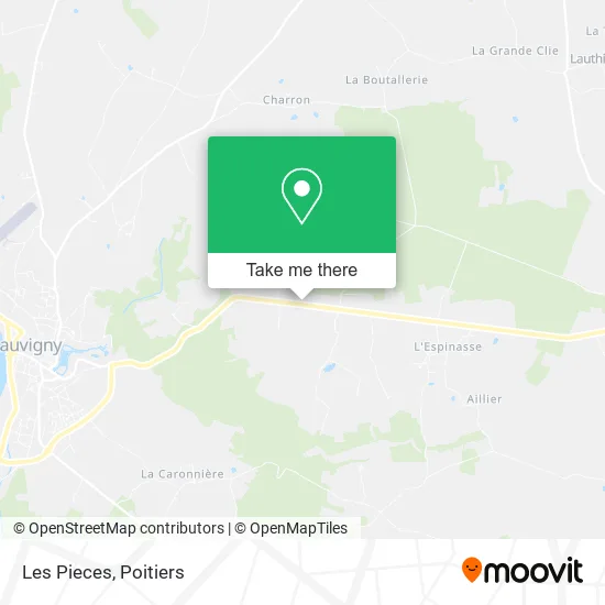 Les Pieces map