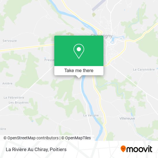 La Rivière Au Chiray map