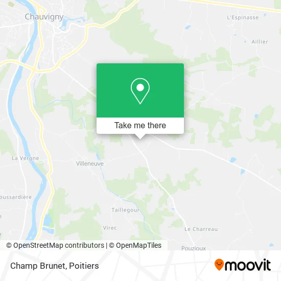 Champ Brunet map
