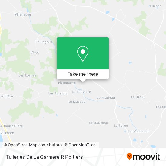 Tuileries De La Garniere P map