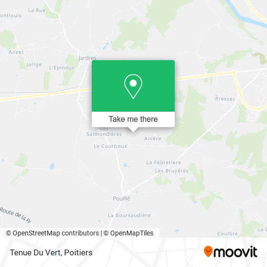 Tenue Du Vert map