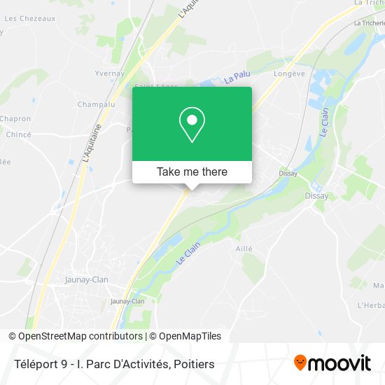 Téléport 9 - I. Parc D'Activités map