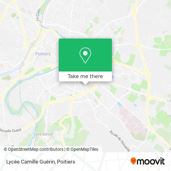Lycée Camille Guérin map