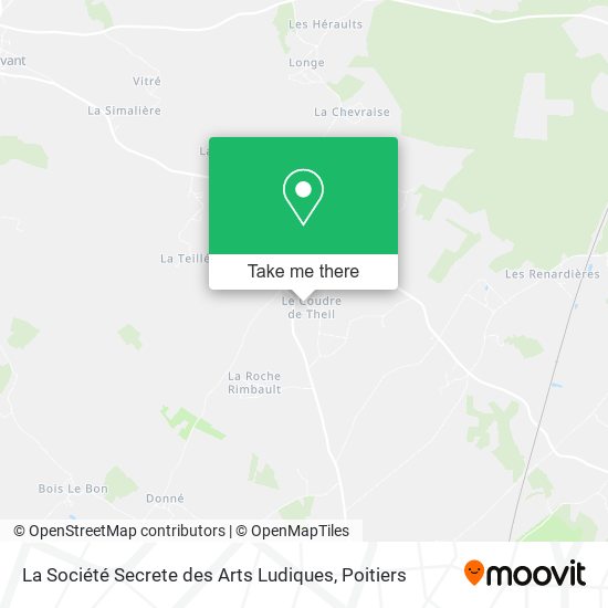 La Société Secrete des Arts Ludiques map
