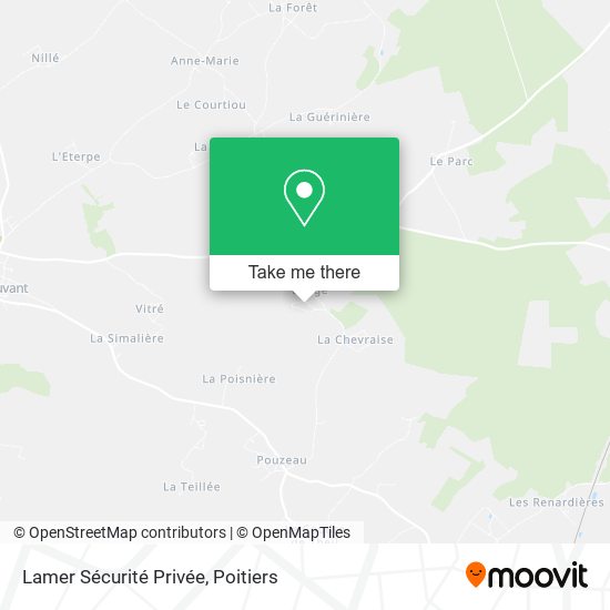 Lamer Sécurité Privée map