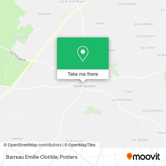 Barreau Emilie Clotilde map