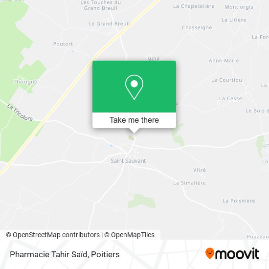 Pharmacie Tahir Saïd map