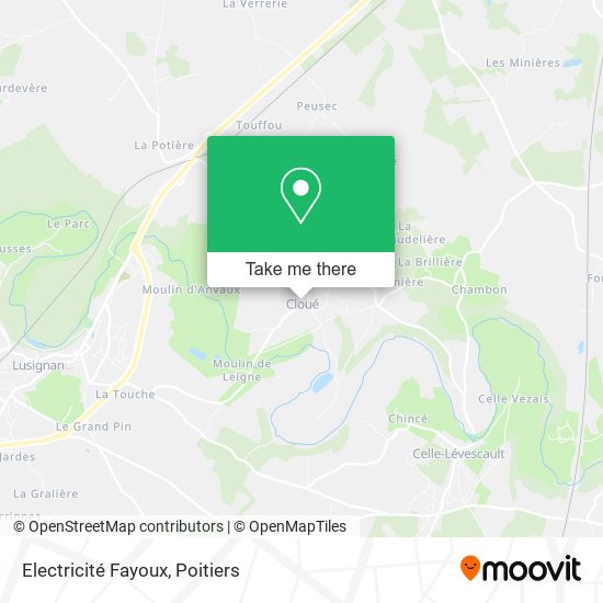 Electricité Fayoux map