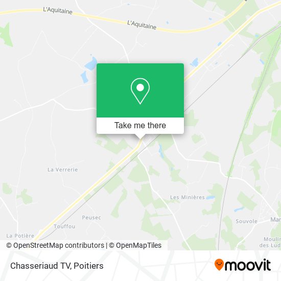 Chasseriaud TV map