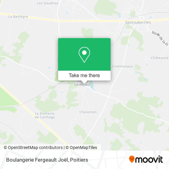 Boulangerie Fergeault Joël map