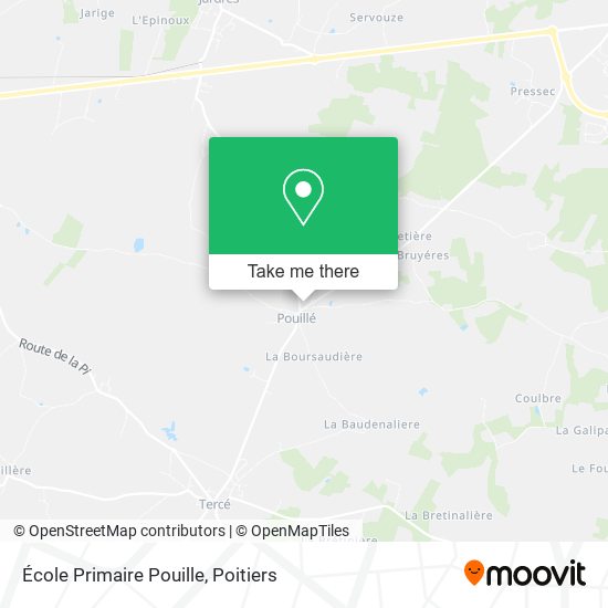 École Primaire Pouille map