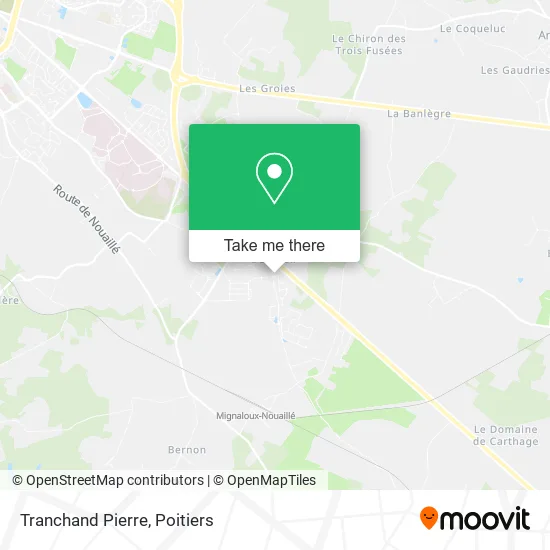 Tranchand Pierre map