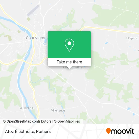 Atoz Électricité map