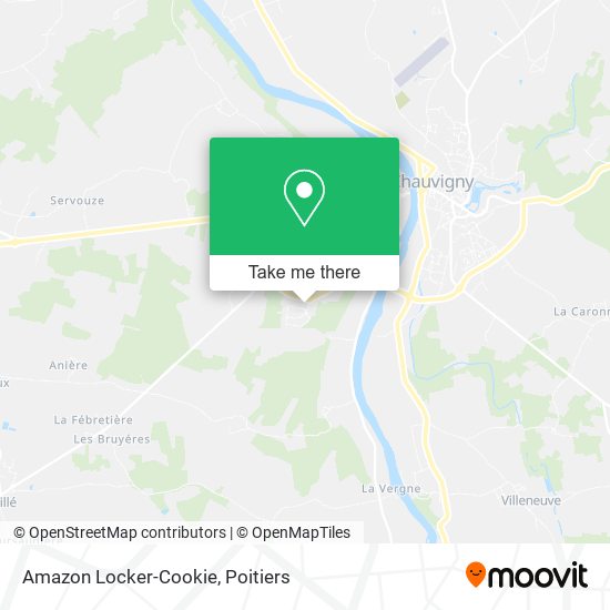 Amazon Locker-Cookie map