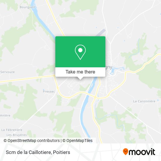 Scm de la Caillotiere map