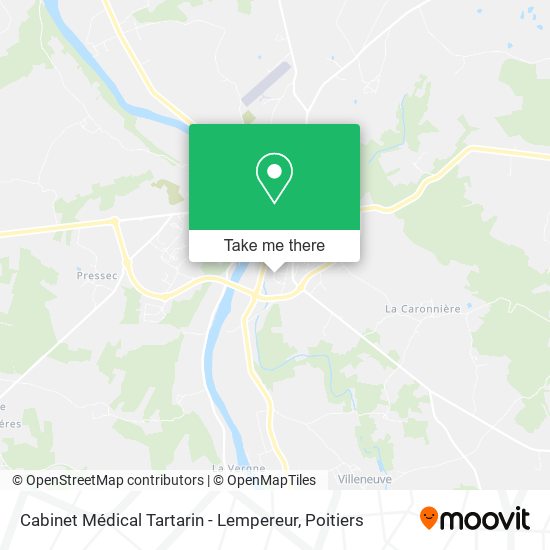 Cabinet Médical Tartarin - Lempereur map