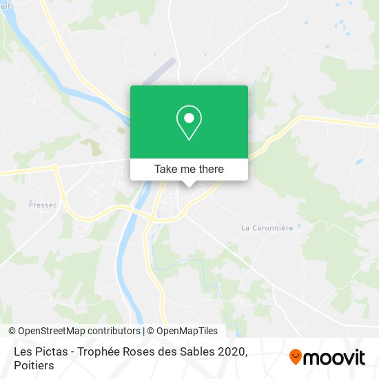 Les Pictas - Trophée Roses des Sables 2020 map
