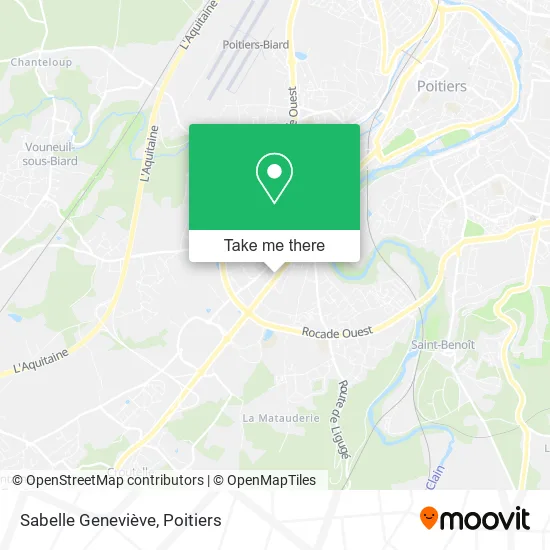 Sabelle Geneviève map