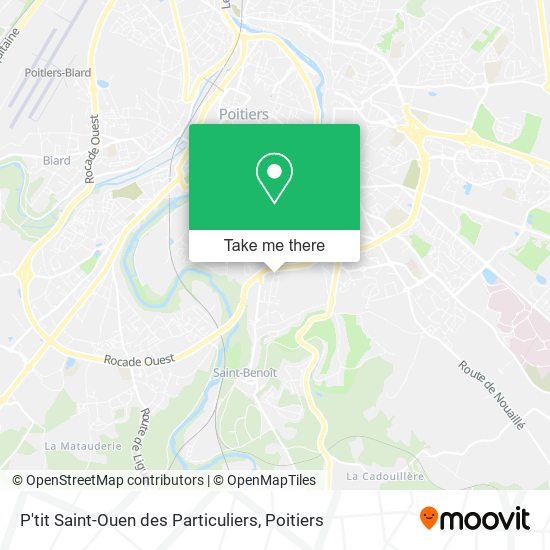 P'tit Saint-Ouen des Particuliers map