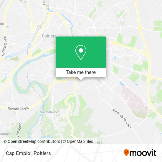 Cap Emploi map