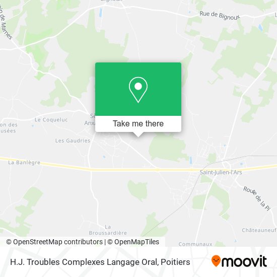 H.J. Troubles Complexes Langage Oral map