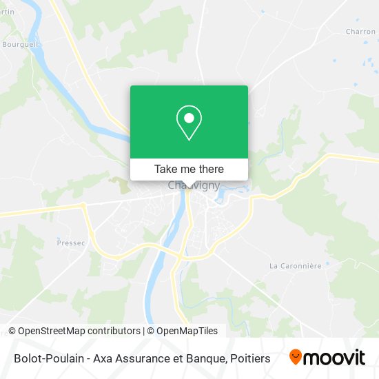 Bolot-Poulain - Axa Assurance et Banque map
