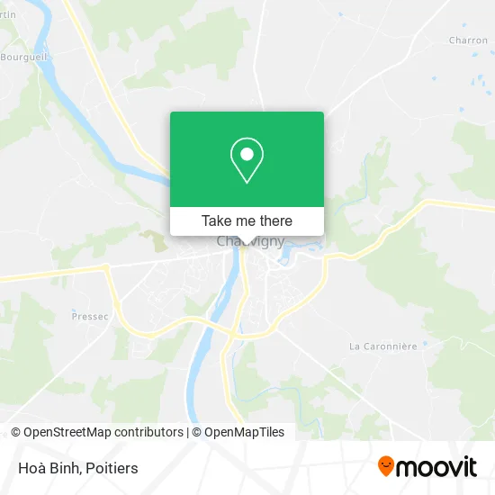 Hoà Binh map
