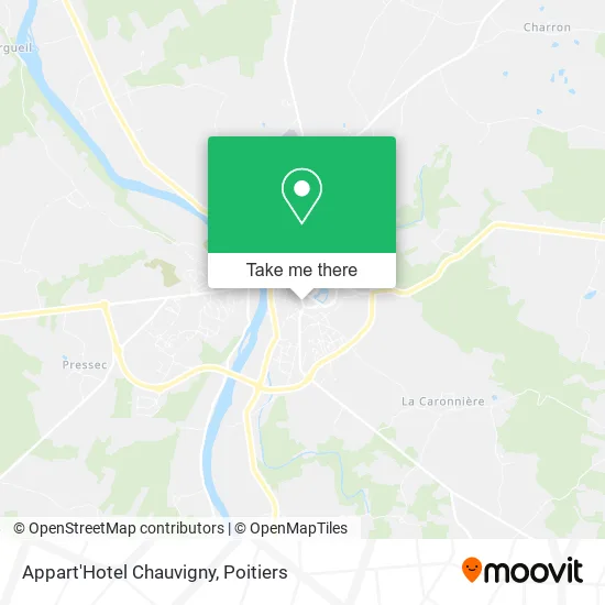 Appart'Hotel Chauvigny map